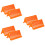 6Pièces Racks Drain Verre Support Séchage Laboratoire Orange Durable 8