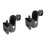 2Pièces - Bébé Noir Pour Poussette Support Téléphone 4