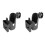 2Pièces - Bébé Noir Pour Poussette Support Téléphone 2