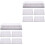 10Pièces Boîtes Blanches Multiples Usages Pour Cupcakes Pâtisseries 3
