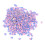 1600Pièces Accessoires Patchs Lavande Fleurs Sequins Pour Vêtements 1