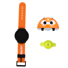 2Pièces Jouets Enfants Voitures Gyro Orange Résistantes Educatives