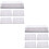10Pièces Boîtes Blanches Multiples Usages Pour Cupcakes Pâtisseries 6