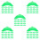 100Pièces Support Triangle Cube Vert En Pour Bureau Stable 4