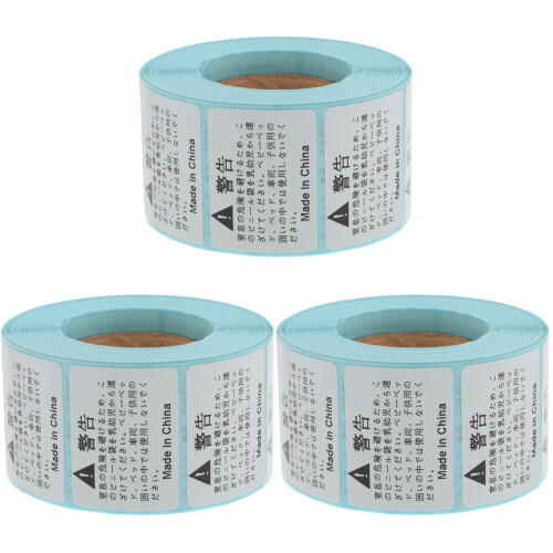 2400Pièces Stickers Warning Suffocation Transport Visible 1