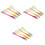 12Pièces Spatules Bicolores Silicone, Beurre 3