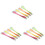 12Pièces Spatules Bicolores Silicone, Beurre 2