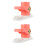 2Pièces Moule Raviolis Rose Manuel Usage Familial 4