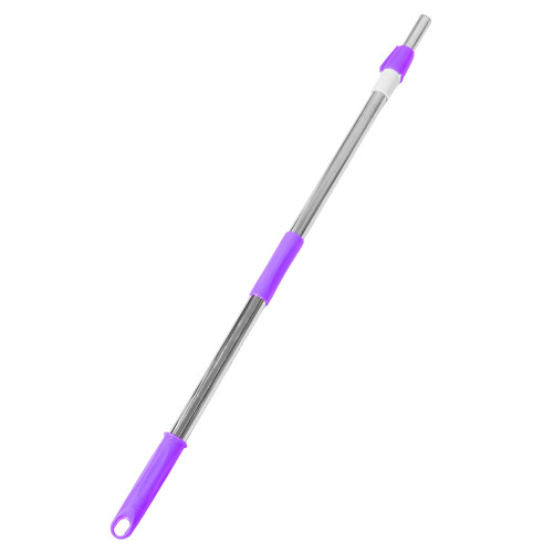 2Pièces Manche Mop En Acier Inoxydable Réglable Multi-Usage 1