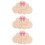 3Pièces Panneaux Annonce Bébé Bois Nuage Décoration Douce 9