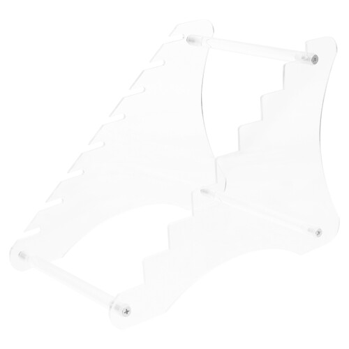 4Pièces Organisateur Cutter Clair Support De Rangement Table 1
