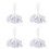1200Pcs Blank White Hanging Tags with String for Clothes Pricing 7