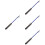 4Pcs Lightweight Retractable Rod for Dance Ribbons Assorted Color 8