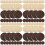 288Pcs Portable Wooden Backgammon Checkers Pieces Assorted 7