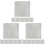 600Pcs Lightweight Silver Foil Candy Wrappers for Chocolate Packaging 2