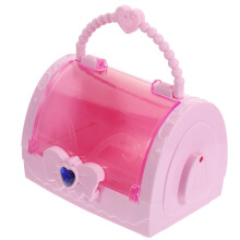 4Pcs Cute Pink Plastic Pirate Chest Small Treasure Storage Box