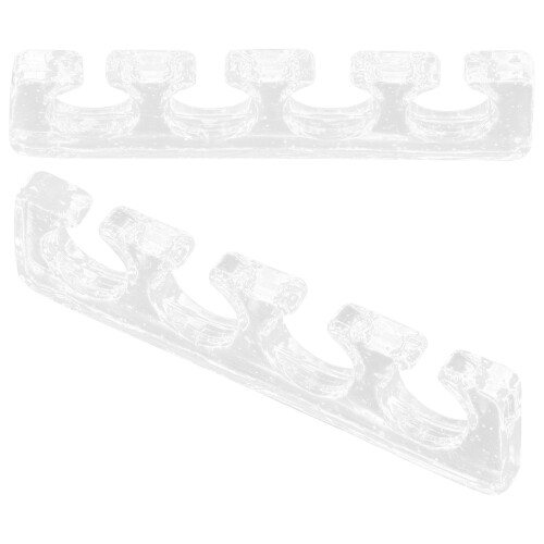 8Pcs Women’s Toe Separators Silicone Soft Lightweight for Pedicure Use 1