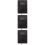 3Pcs Portable Black Office Planner Books Paper Note Pads 9