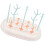 5Pcs Plastic Baby Bottle Drying Rack Portable Organizer Assorted Color 3