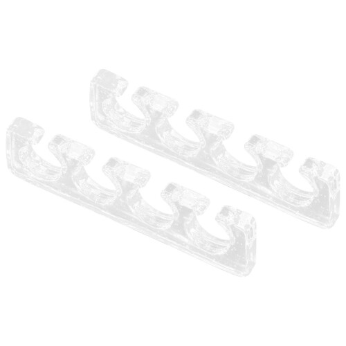 8Pcs Women’s Toe Separators Silicone Soft Lightweight for Pedicure Use 2