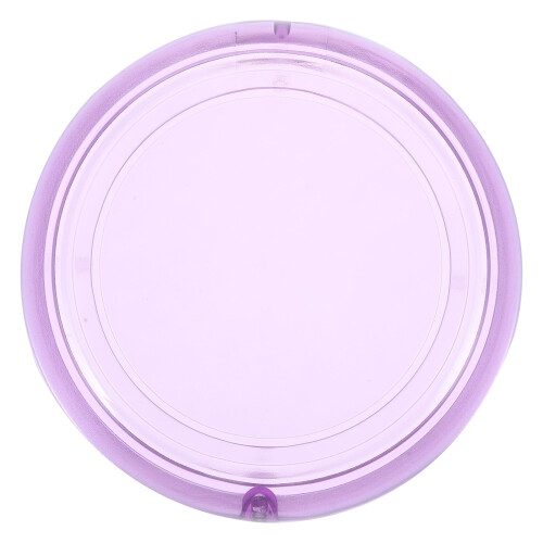 5Pcs Compact Purple Denture Storage Case Pc Material Portable Holder 2