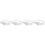 4Pcs Elastic White Softballs Belt Adjustable PU Baseball Belt 5
