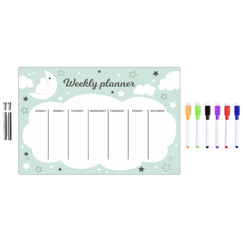 2Sets Multi-Functional Acrylic Memo Board for Home Office Use 2