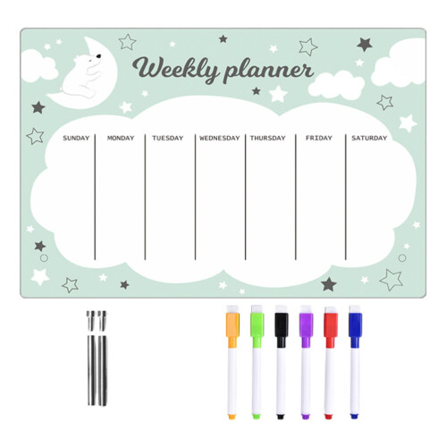 2Sets Multi-Functional Acrylic Memo Board for Home Office Use 1