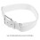 4Pcs Elastic White Softballs Belt Adjustable PU Baseball Belt 9