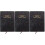 3Pcs Portable Black Office Planner Books Paper Note Pads 5