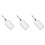 3Pcs Metal Cat Litter Scoops Durable Litter Box Tools 6
