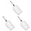 3Pcs Metal Cat Litter Scoops Durable Litter Box Tools 4