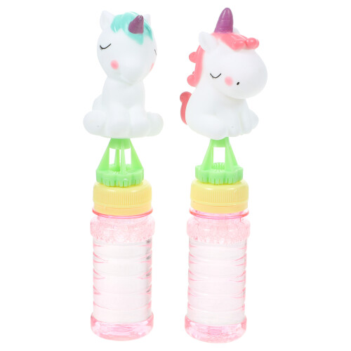 6Pcs Cartoon Bubble Wands Safe Easy-Use for Children