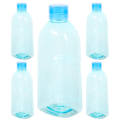25Pcs Portable Blue Mini Liquid Bottles Leak-Proof Plastic Dropper 1