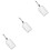3Pcs Metal Cat Litter Scoops Durable Litter Box Tools 7