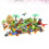 100St Kinderdino Speelgoed, Stevige Plastic Figuren Voor Creatief 10