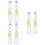 6Pcs Cartoon Bubble Wands Safe Easy-Use for Children 9