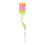 2Pcs Baby Bottle Brush Multi-Color Silicone Long Handle Cleaning Tool 1