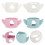 12Pcs Baby Bottle Protectors Silicone Nursing Bottle Covers Assorted 9