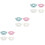 12Pcs Baby Bottle Protectors Silicone Nursing Bottle Covers Assorted 5