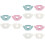 12Pcs Baby Bottle Protectors Silicone Nursing Bottle Covers Assorted 6