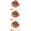 1500Pcs Small Plastic Chips Poker Game Counting Markers 10
