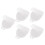 10Pcs Transparent Holder Boxes Easy Carry Tooth Storage Cases 1