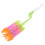 2Pcs Baby Bottle Brush Multi-Color Silicone Long Handle Cleaning Tool 2