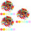 1500Pcs Small Plastic Chips Poker Game Counting Markers 9