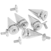 10Pcs Lightweight Metal Punk Rivets for Clothing Shoes Bag Decoration