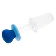 3Pcs Baby Barrel Feeder Blue Pumping Dispenser with Scale for Infant