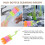 2Pcs Baby Bottle Brush Multi-Color Silicone Long Handle Cleaning Tool 7