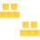 10Pcs Yellow Felt Panel for Office and Music Room Use 5