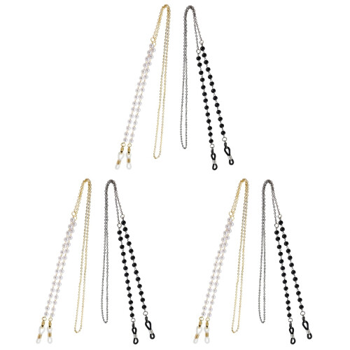 6St Verstelbare Eyeglasses Chain, Modieuze En Eyewear Retainer 2